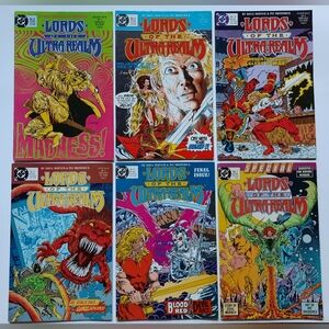 LORDS OF THE ULTRA REALM DC Comics 1986 (5) & 1987 (1)